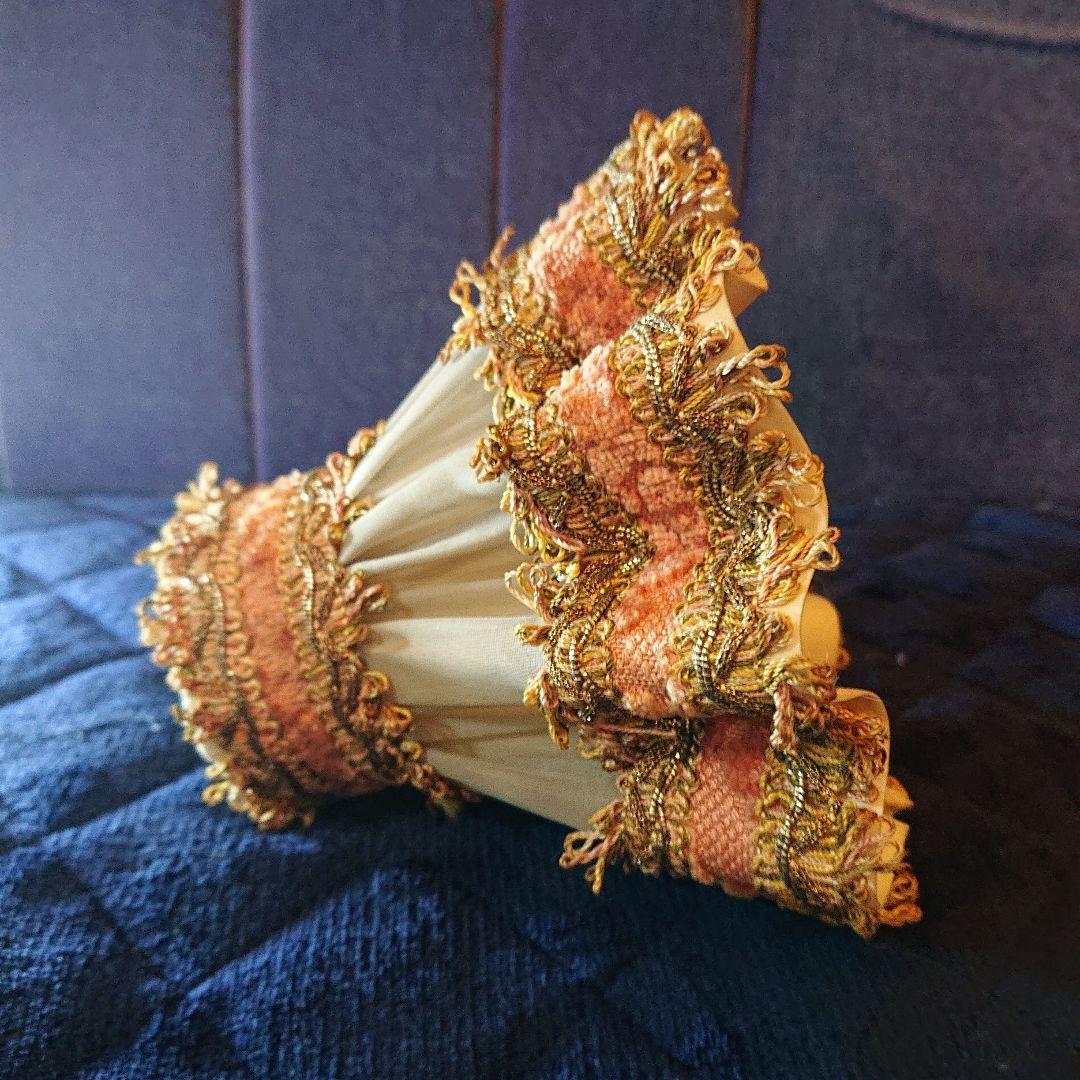 専用、フランス☆オーガンジー&リボンレース、ランプシェード