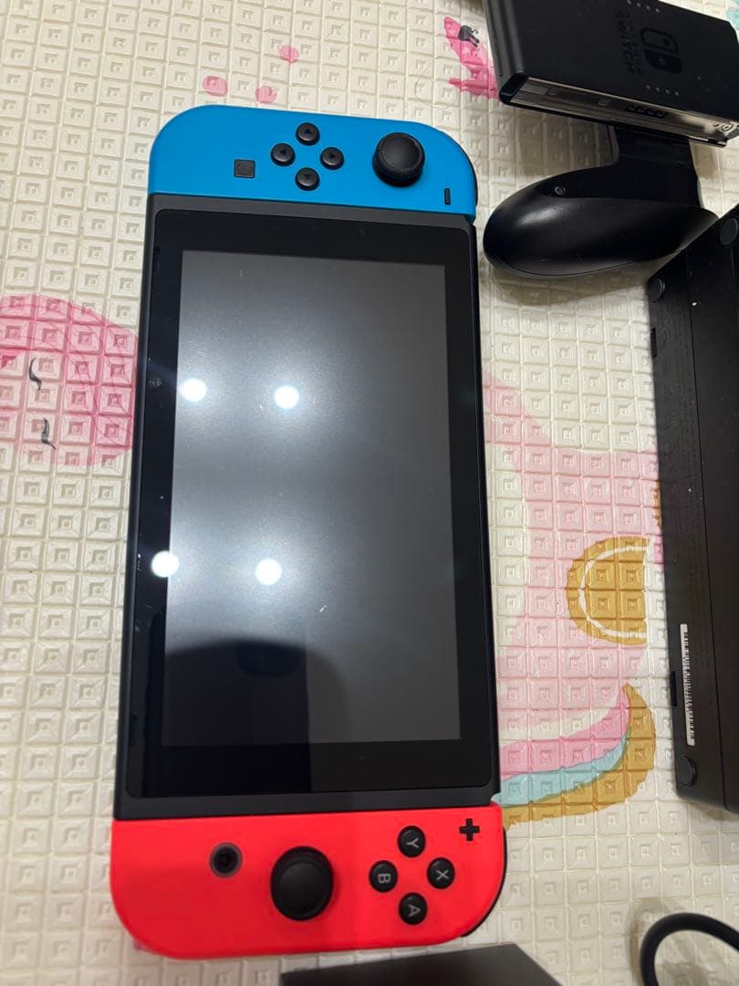 Nintendo Switch 青/赤 Joy-Con 本体初期化済み値引き不可