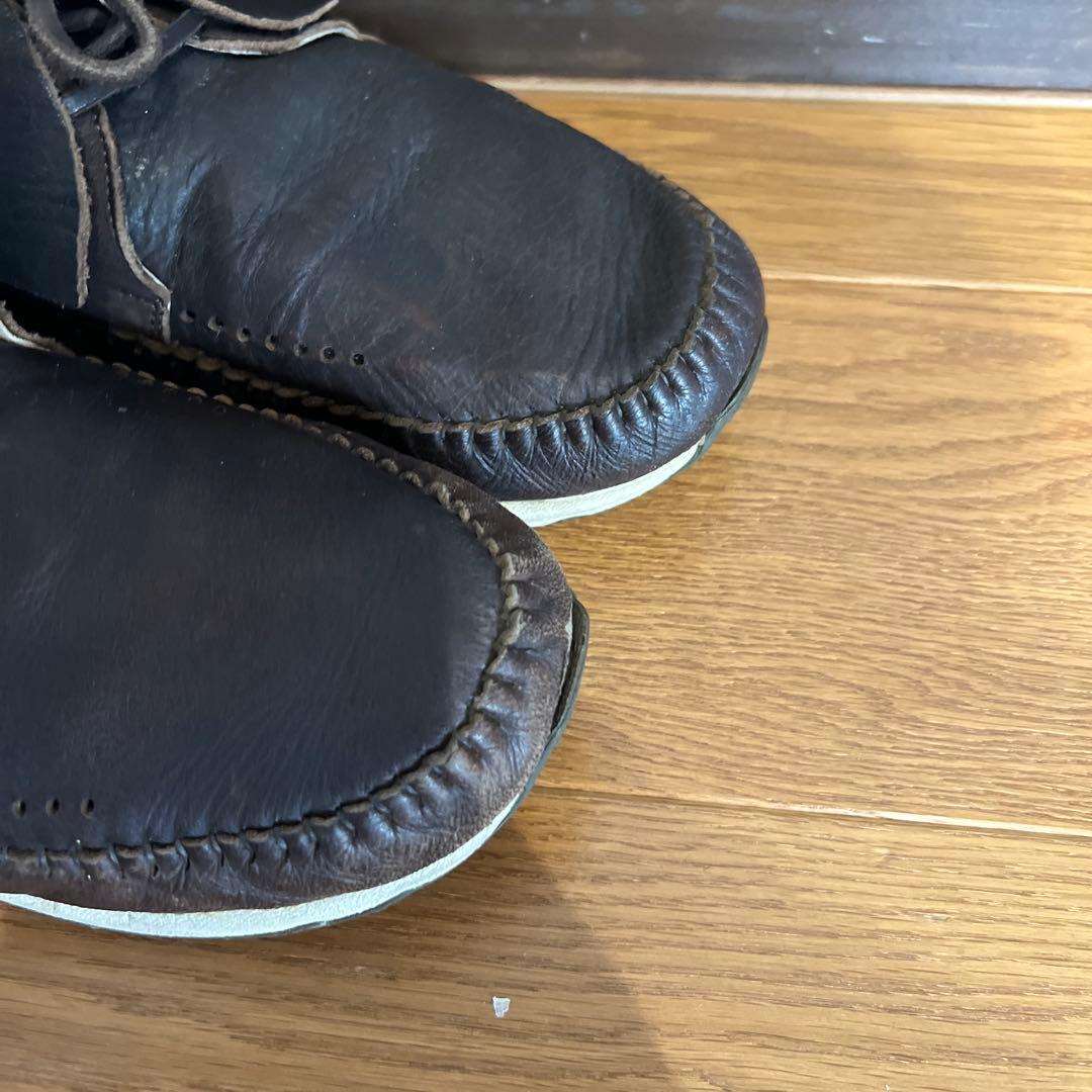 VISVIM FBT 9.5 ブラウン　ビーズ