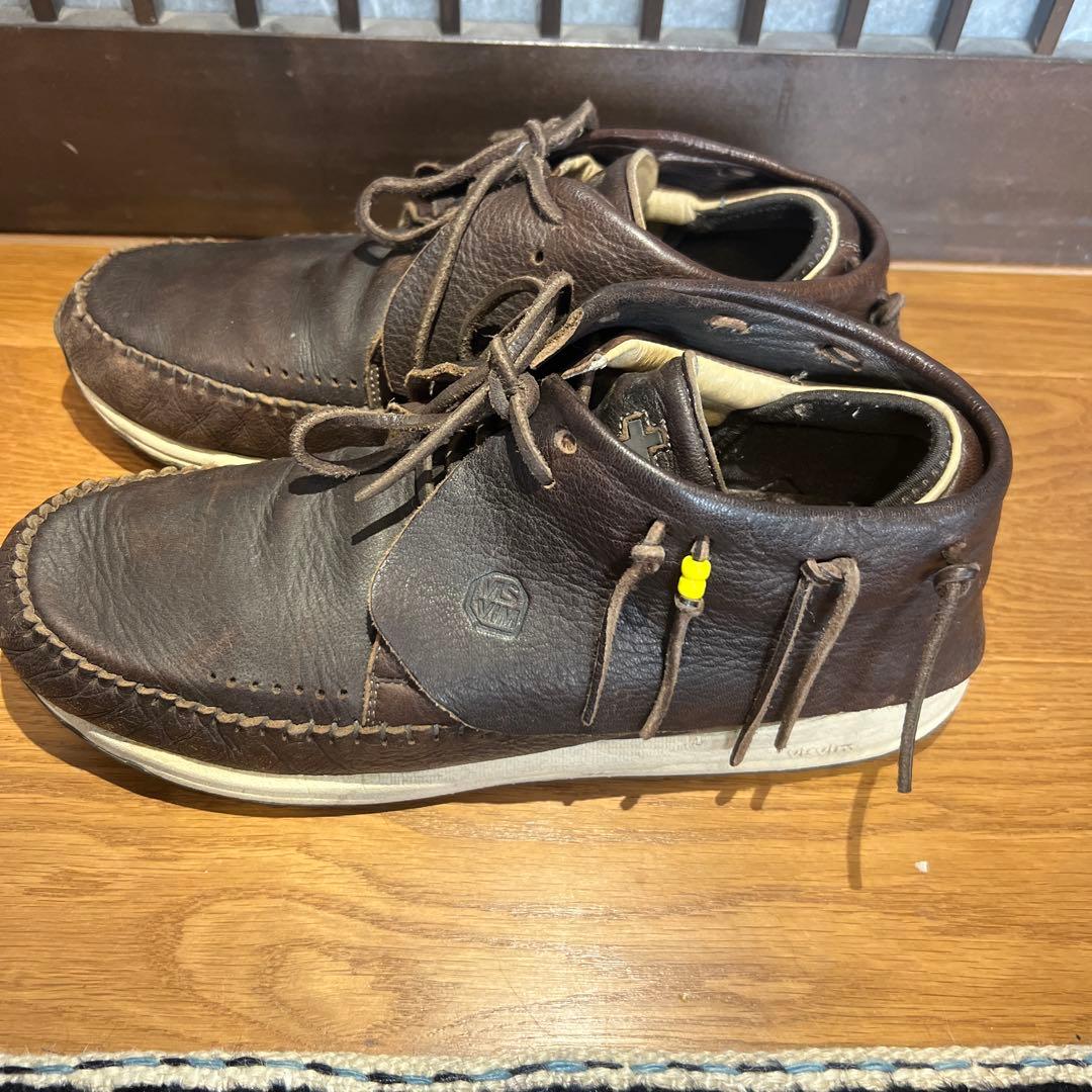 VISVIM FBT 9.5 ブラウン　ビーズ