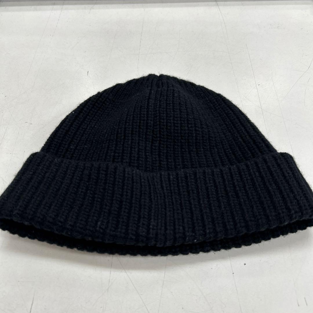 CELINE ニット帽 黒 セリーヌ ビーニー ユニセックス