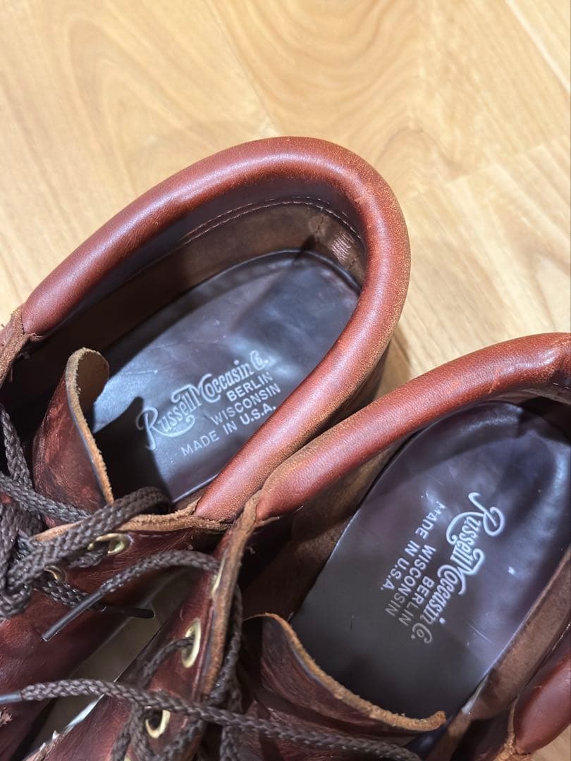 Russell Moccasinラッセルモカシン　クロムエクセルレザー　8