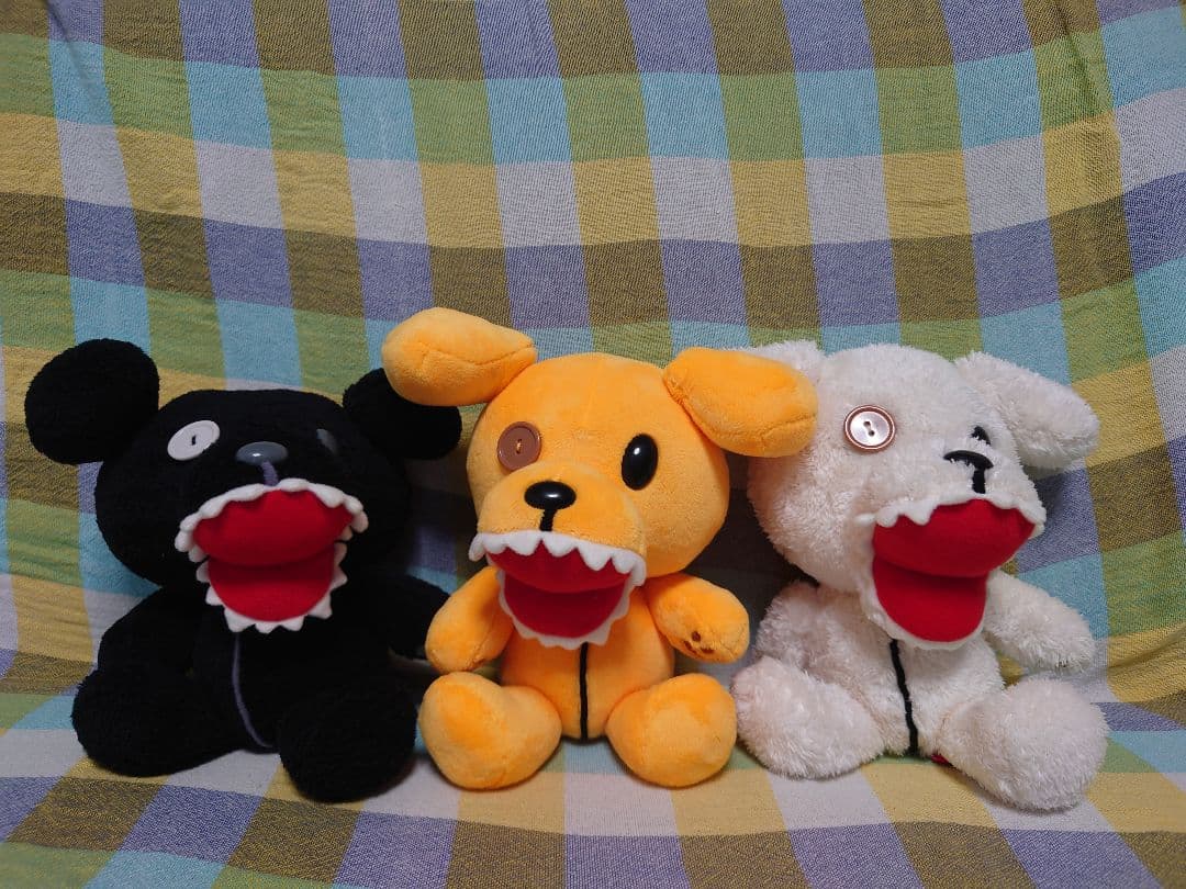 the pillows　バスター君　ぬいぐるみ3体セット the pillows バスター君 ぬいぐるみ3体セット Amazon.co.jp: グッズ