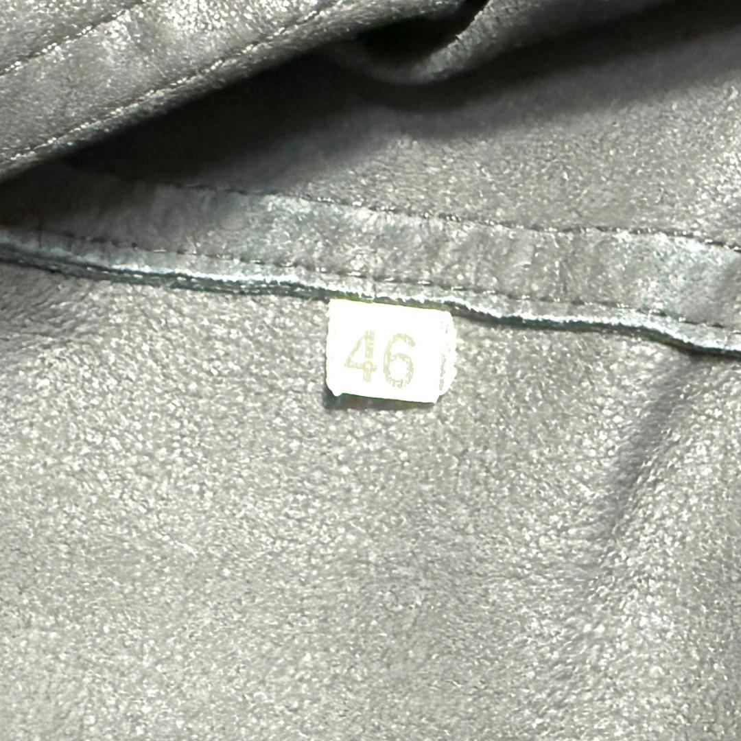 J6248 美品 ヴァルスター ラムレザーブルゾン ブラック 46バルスター