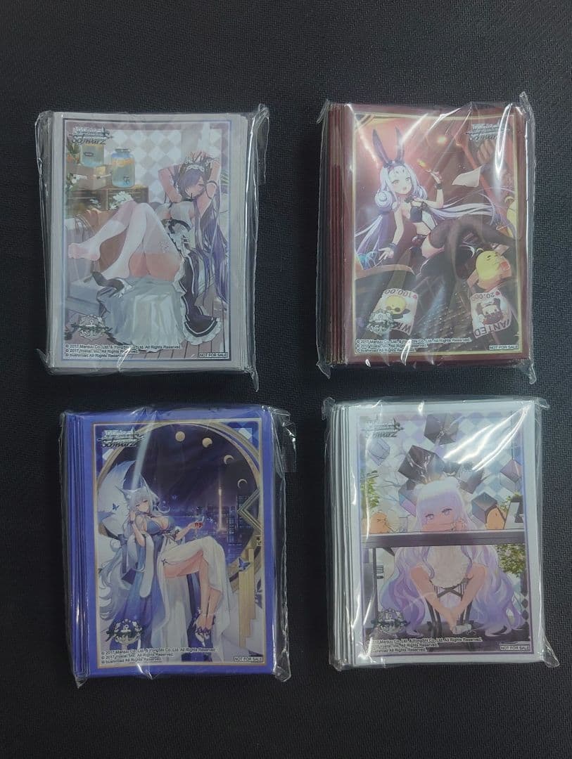 金銀交換 アズールレーン スリーブ4種 ラバーマット4種 9ポケファイル セット