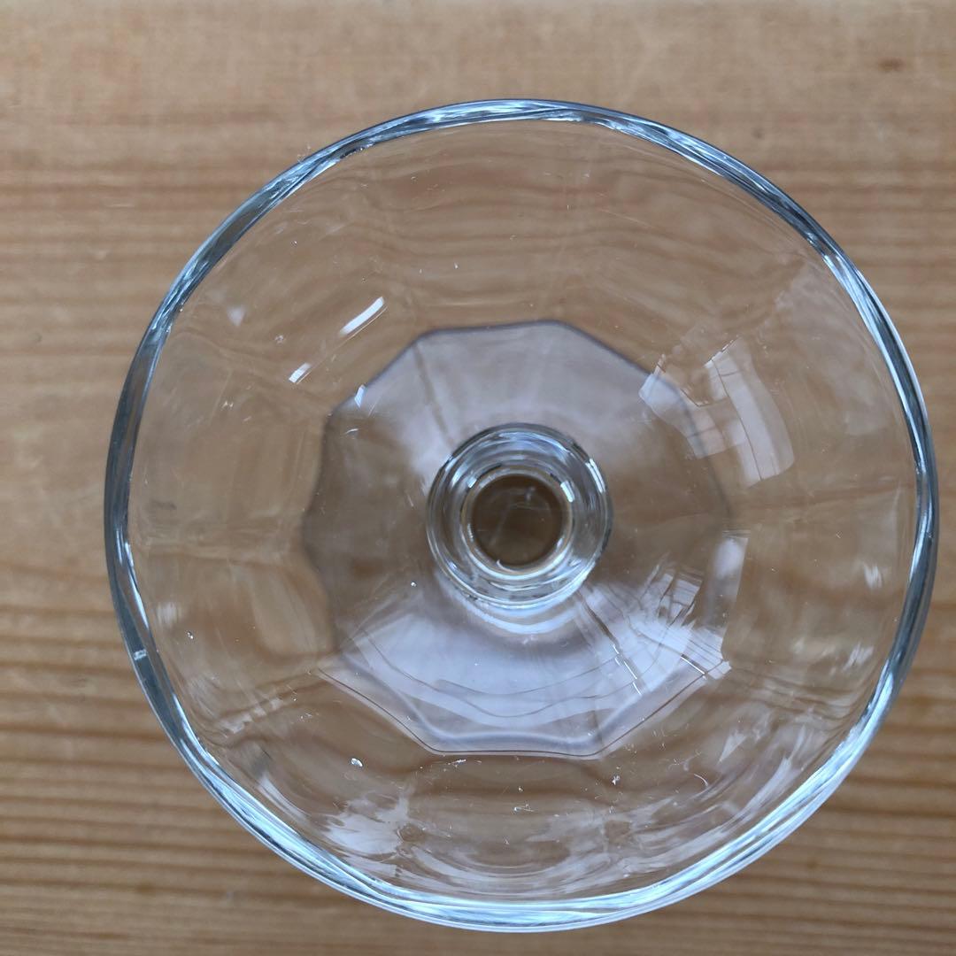 古いシャンパンクープ 2脚 食前酒・食後酒グラス リキュールグラス no.123