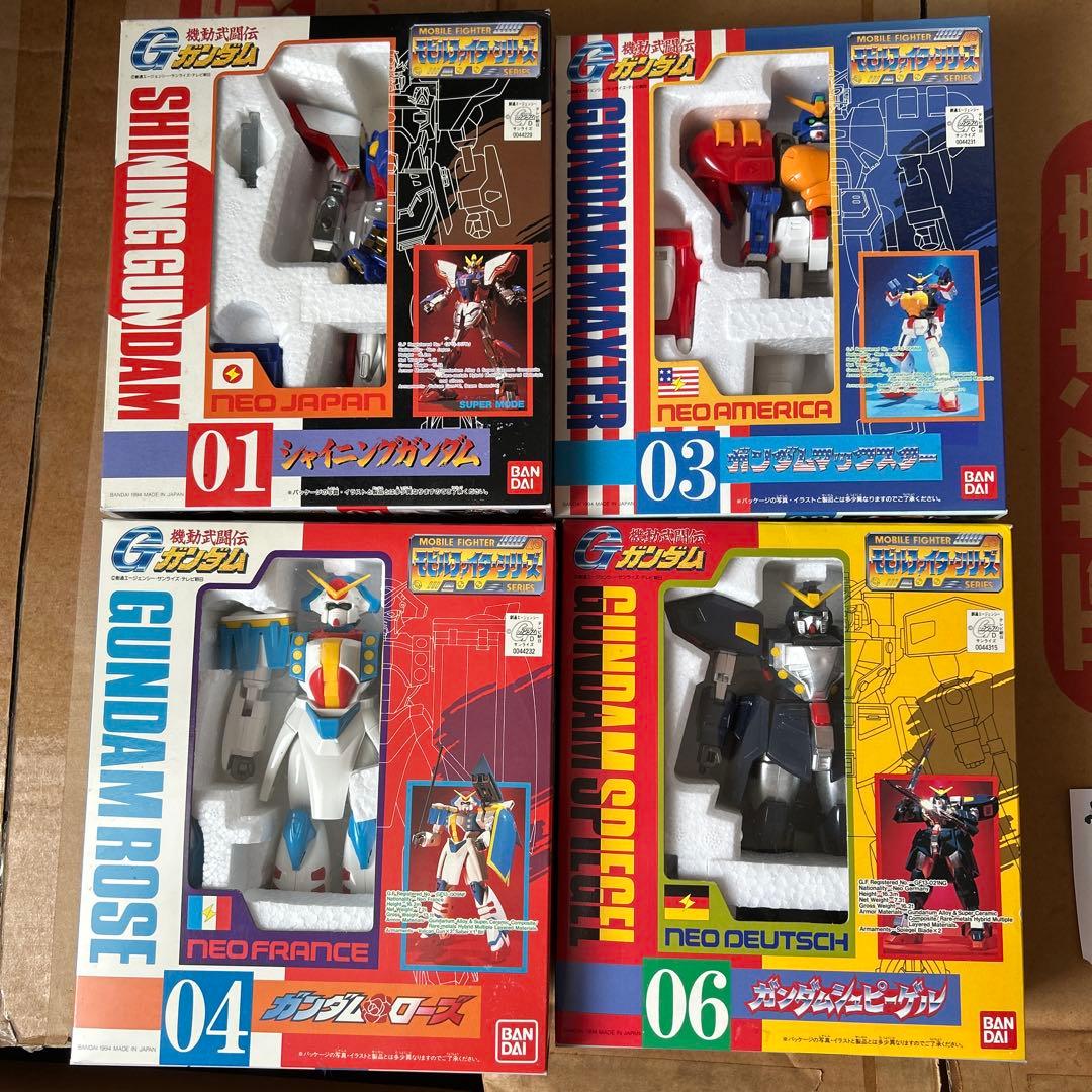 機動武闘伝Gガンダム モビルファイターシリーズ 4体セット