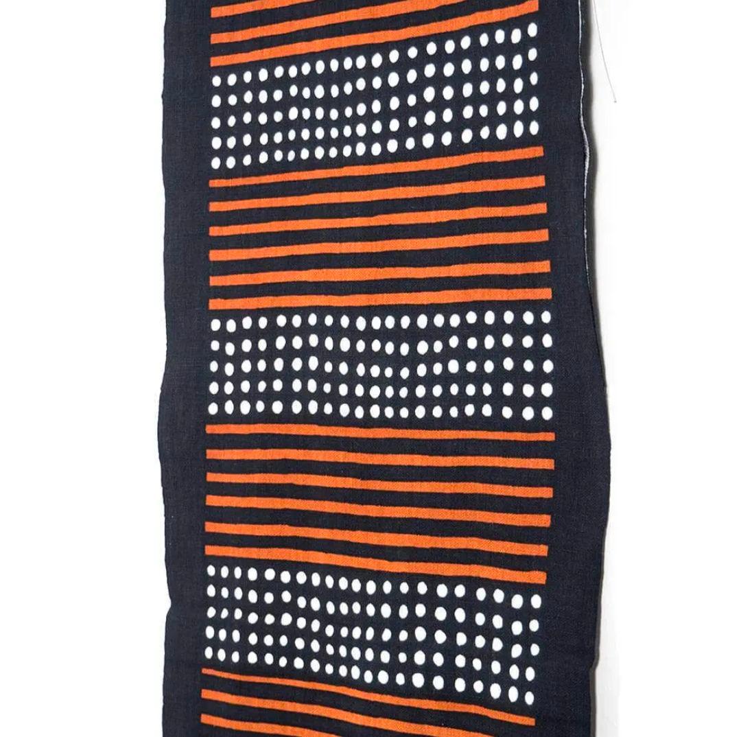 柚木沙弥郎 小巾布 「そろばん」 シルクスクリーン（手捺染