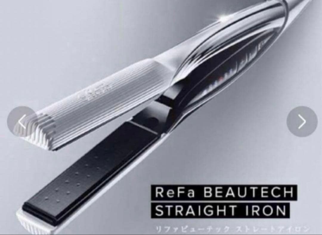 ReFa ストレートヘアアイロン ホワイト シルバー【ジャンク品