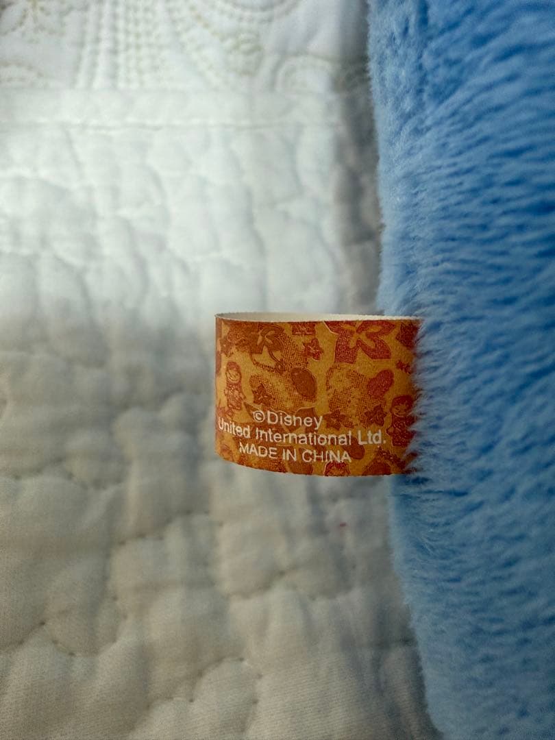 新品未使用　タグ付き　スティッチ ぬいぐるみ イチゴ付き