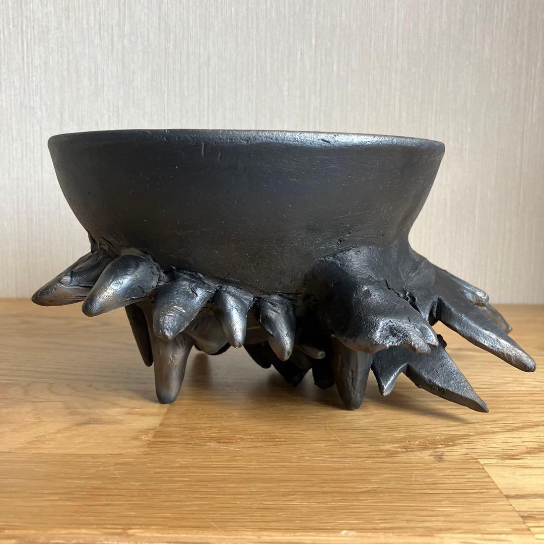 鬼面　茶碗？　丼？　鬼瓦風