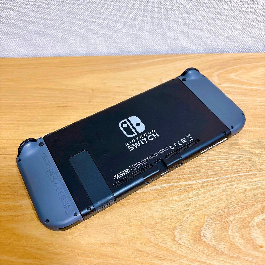 【美品】 バッテリー強化型 Nintendo Switch 本体 グレー