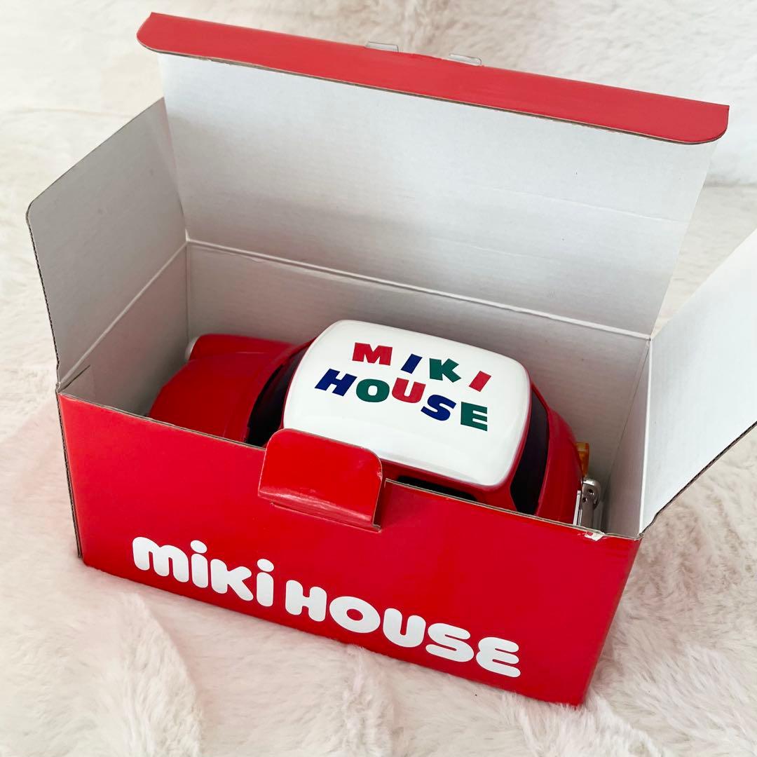 【レア・美品】MIKI HOUSE ミキハウス　ブリキミニカー　ミニクーパー