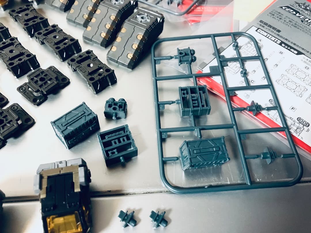 ダイアクロン　＜D＞ビークルズ　パーツ　グランドダイオン強化ユニットパーツ　他