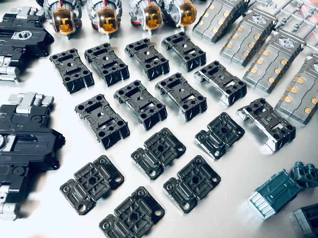 ダイアクロン　＜D＞ビークルズ　パーツ　グランドダイオン強化ユニットパーツ　他