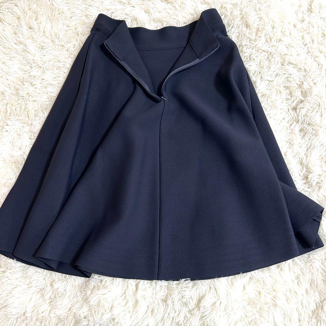 【ほぼ未使用】2022年モデル FOXEY ロゴ入り ニットスカート フォクシー