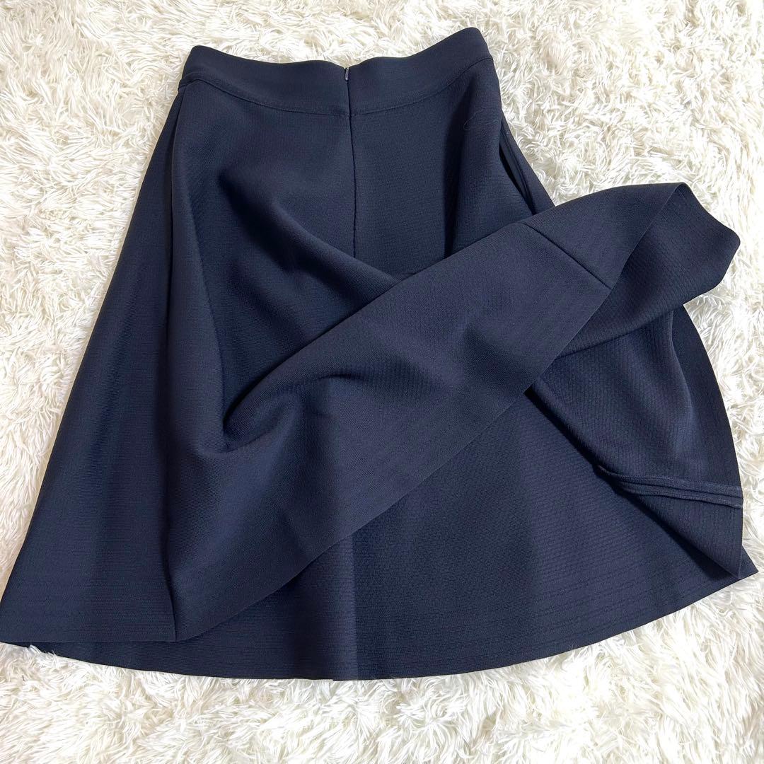 【ほぼ未使用】2022年モデル FOXEY ロゴ入り ニットスカート フォクシー