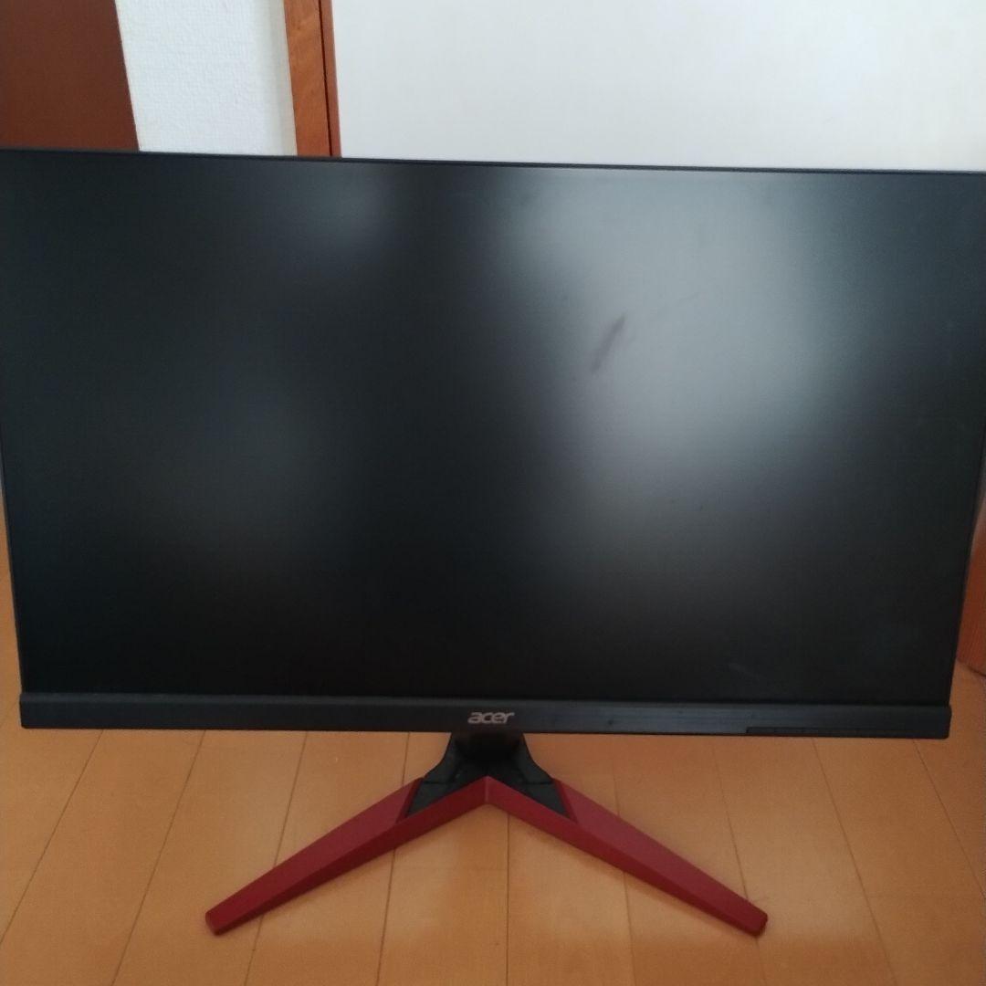 acer モニター 赤いスタンド
