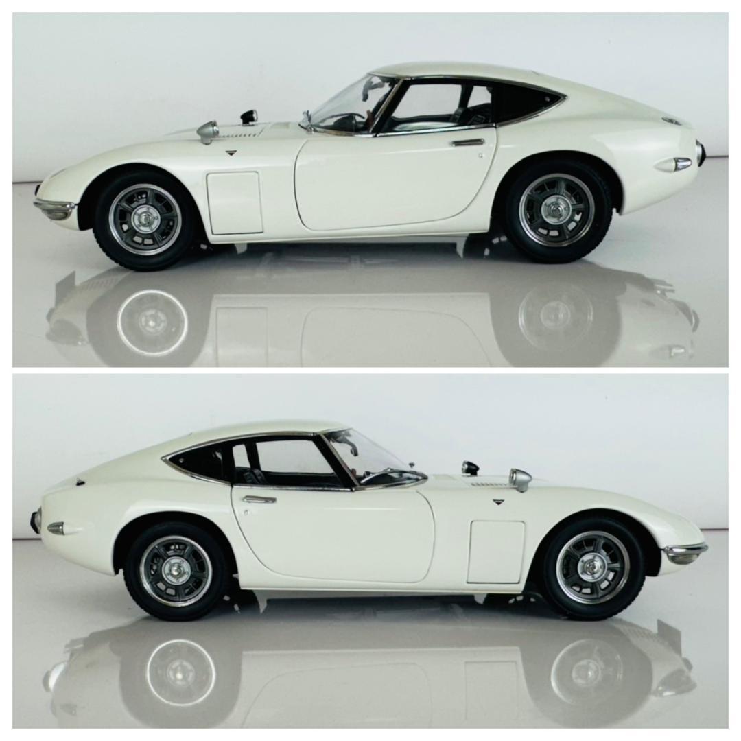 美品 1/18 オートアート トヨタ 2000GT クーペ ホワイト