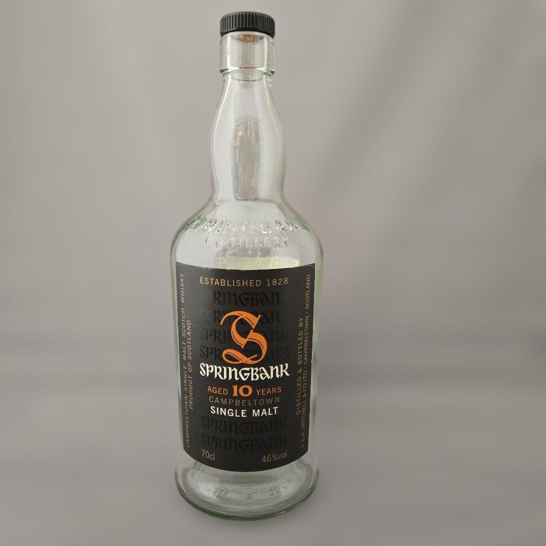 SPRINGBANK スプリングバンク10年 空瓶 - メルカリ