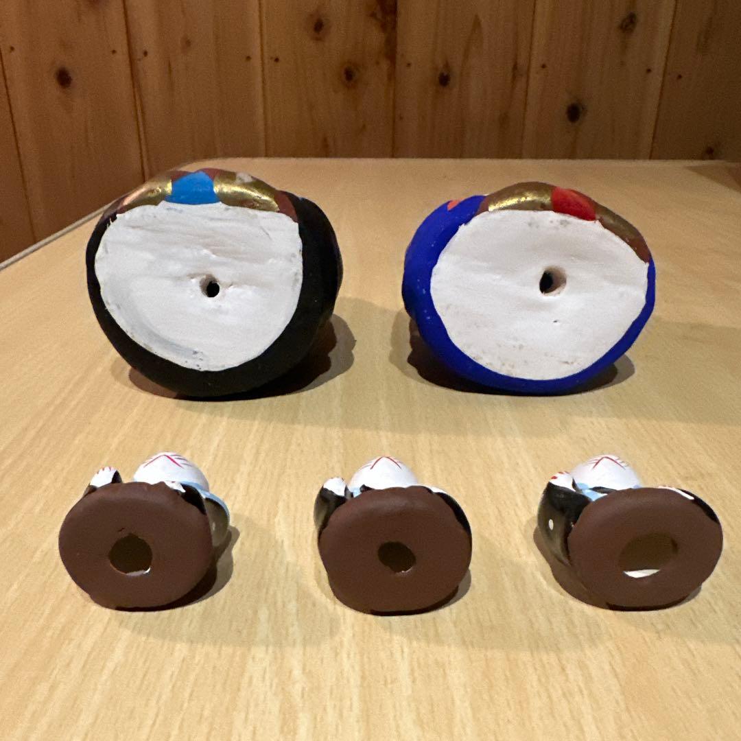 丹嘉 伏見人形 招き猫 (小) - KAUNIS 丹嘉 招き猫2対 と 住吉神社 初