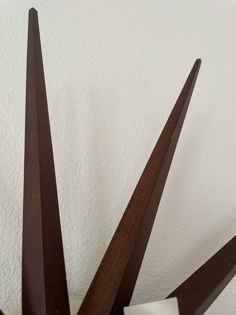 掛け時計　とけい　木製