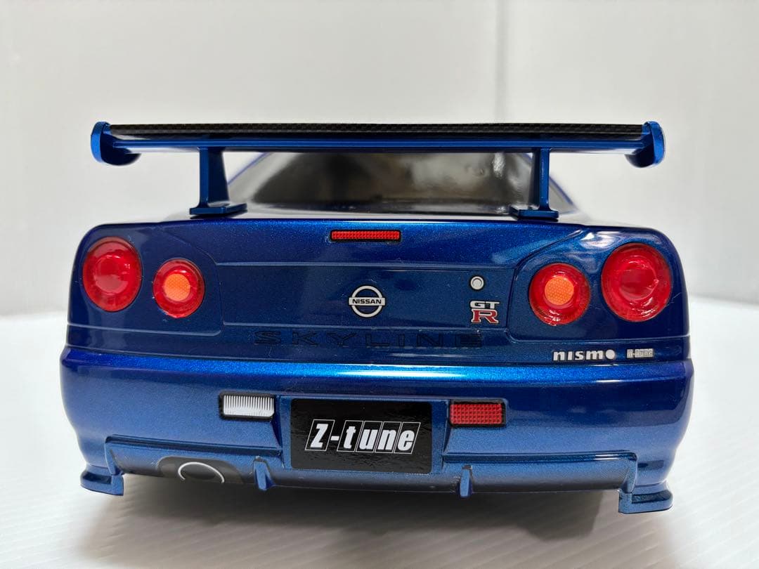 【未走行】タミヤ TT-02 メカ無し ＋ R34 GT-Rボディー