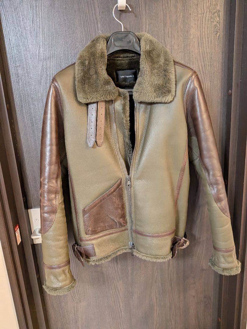 AKM　ムートンジャケット　グリーン