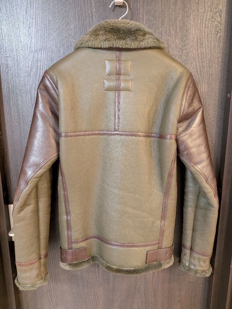 AKM　ムートンジャケット　グリーン