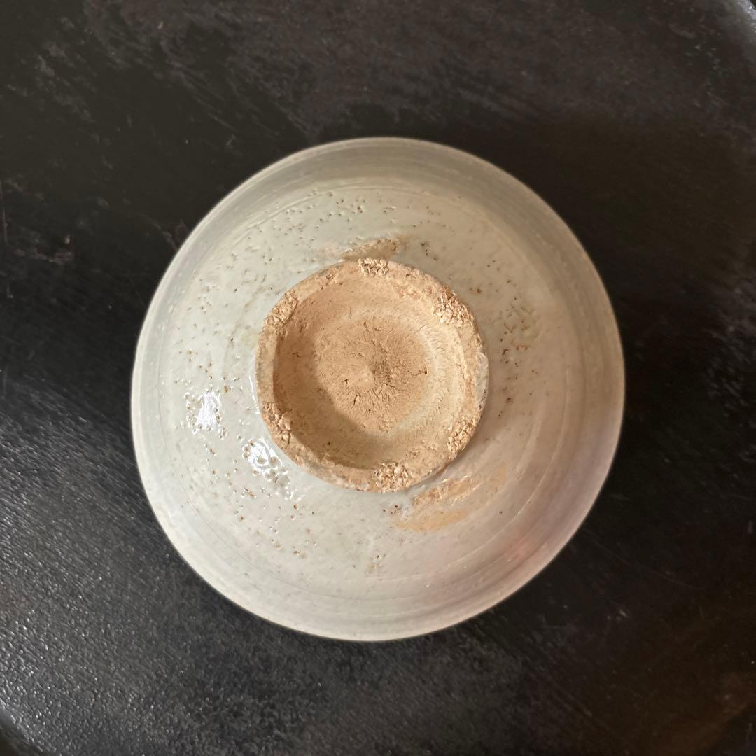 李朝 朝鮮王朝堅手鉢 白磁 茶碗 古民芸 韓国アンティーク 大茶碗 朝鮮