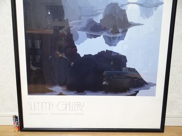 80年代 ジェリー・シュル セリグラフ シルクスクリーン アートポスター