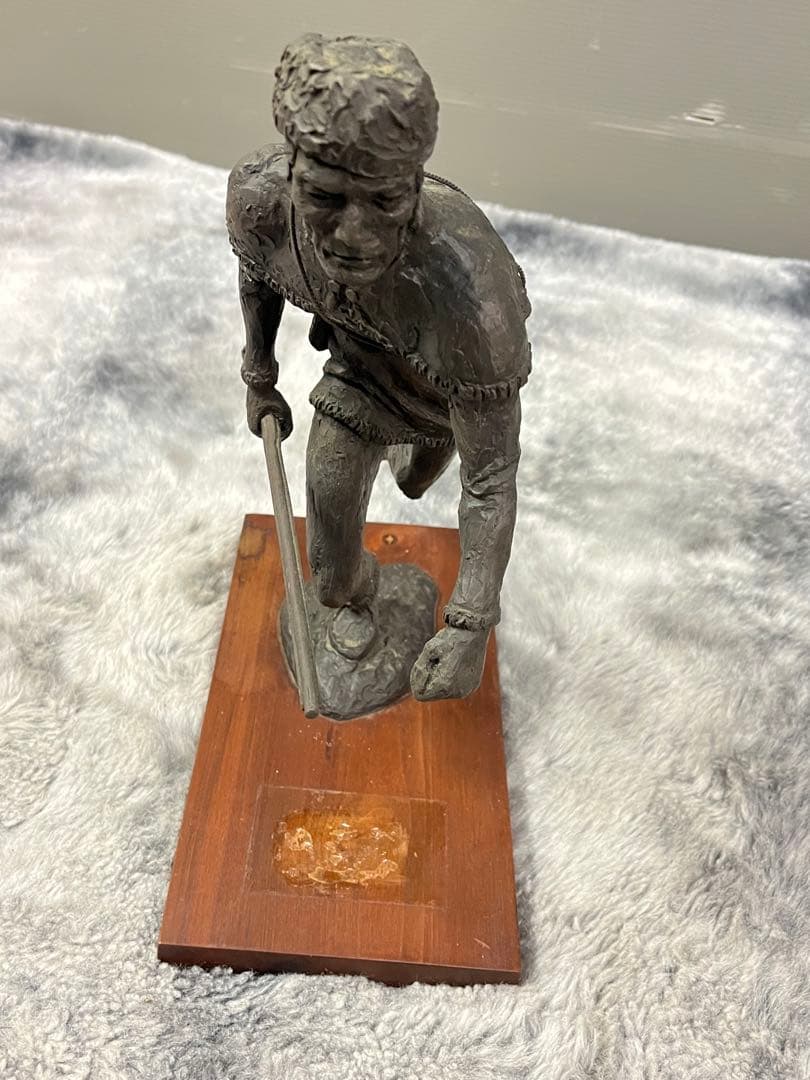 ブロンズ製 置物 彫刻 古美術 骨董 J. Holland