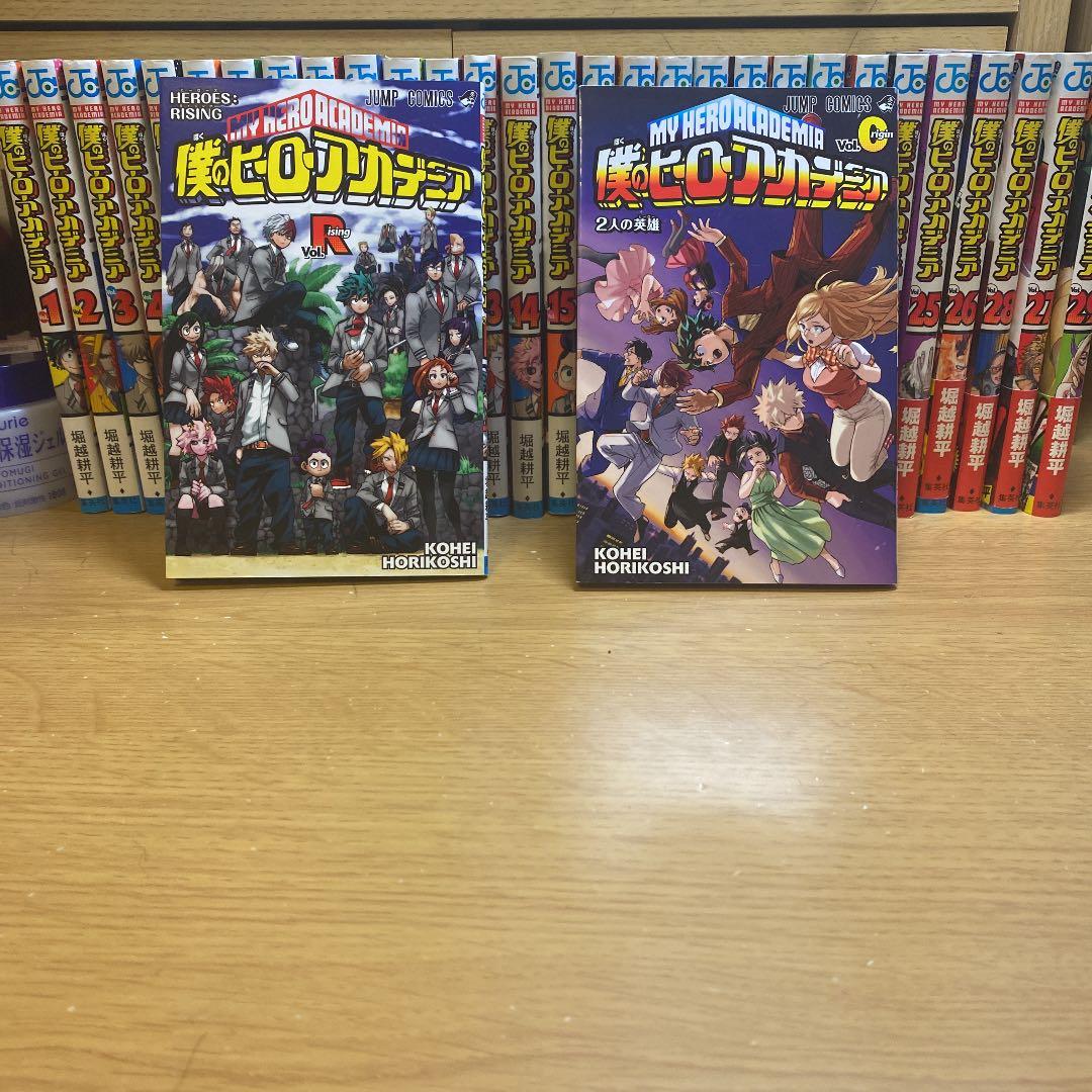 僕のヒーローアカデミア全巻セット（一部初版）＆映画特典 節約