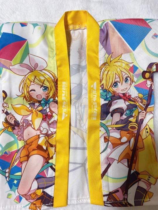 マジカルミライ2018 鏡音リン 鏡音レン ドール用法被 はっぴ