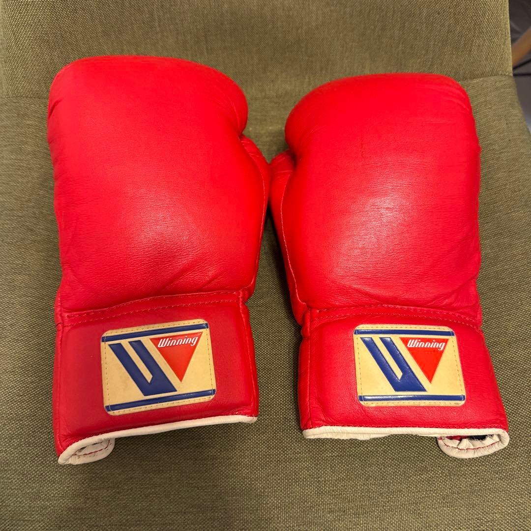 Winning ボクシンググローブ 8oz 赤 日本製 Winning ボクシング