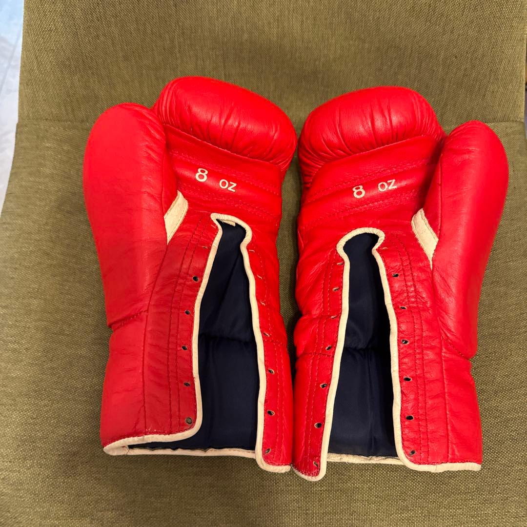Winning ボクシンググローブ 8oz 赤 日本製 Winning ウイニング