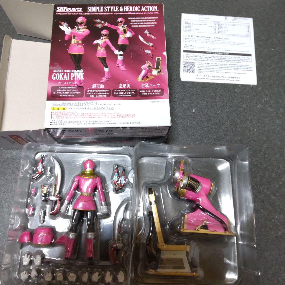 S.H.Figuarts フィギュアーツ　ゴーカイピンク　ゴーカイジャー