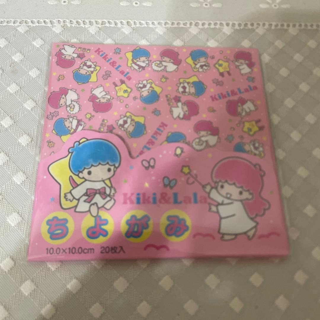 平成レトロ キキララ 折り紙 ちよがみ - メルカリ