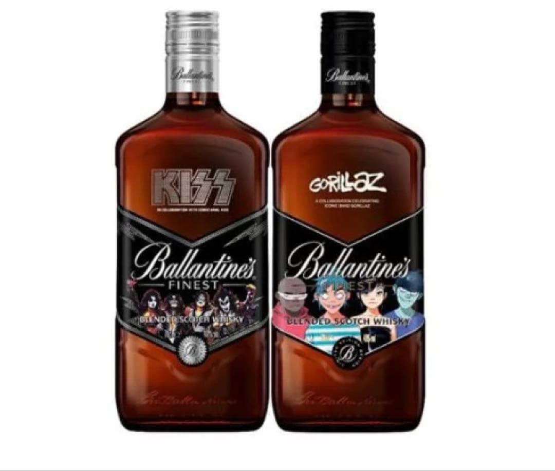 Ballantine's Finest KISS & Gorillaz