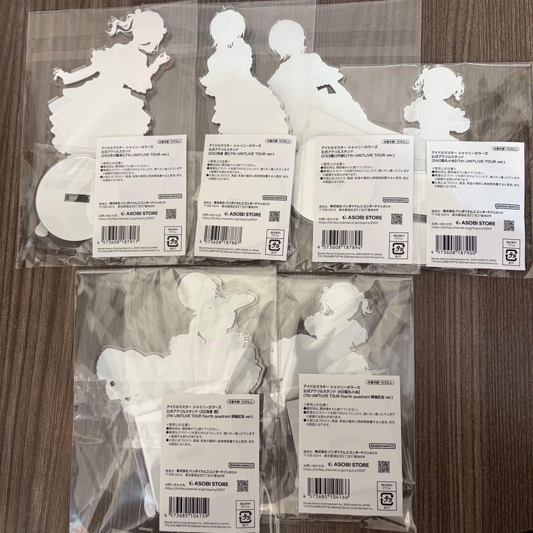 シャニマス ノクチル アクリルスタンド 6種セット 円環 7th - メルカリ