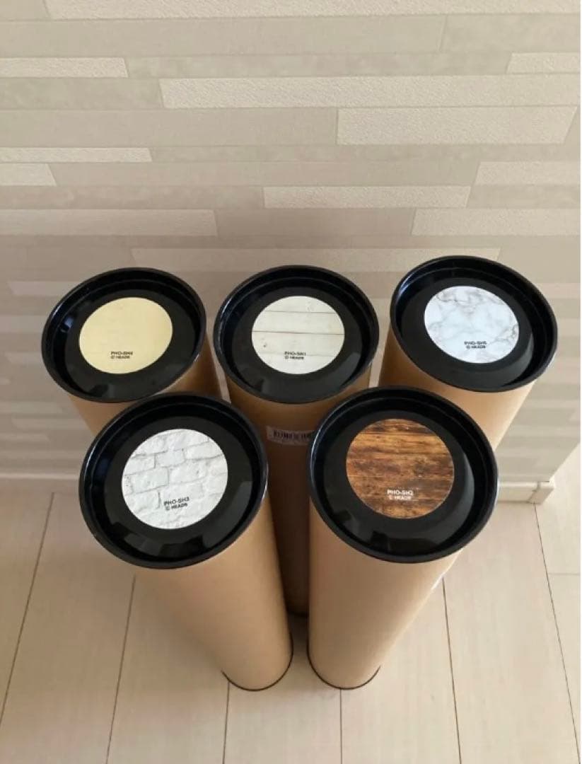 heads ヘッズ 撮影用シート 筒ケース入り 5種類おまとめ売りです