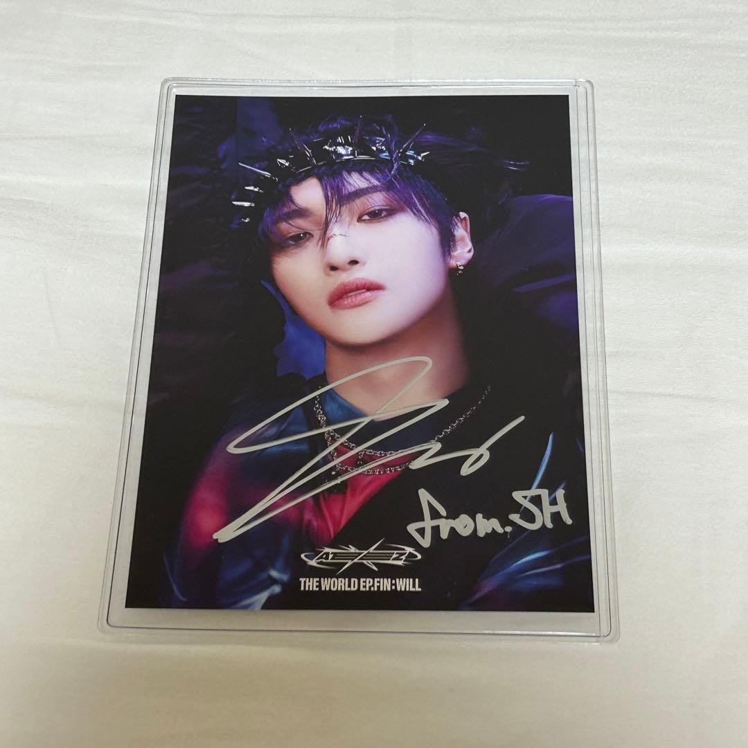 ATEEZ ソンファ サイン - メルカリ