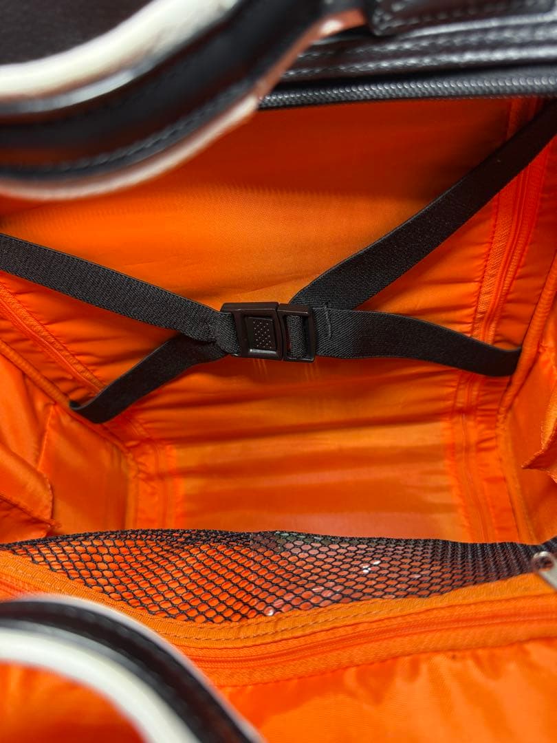 希少✨ カステルバジャック 鍵付き レザー キャリーケースブラック