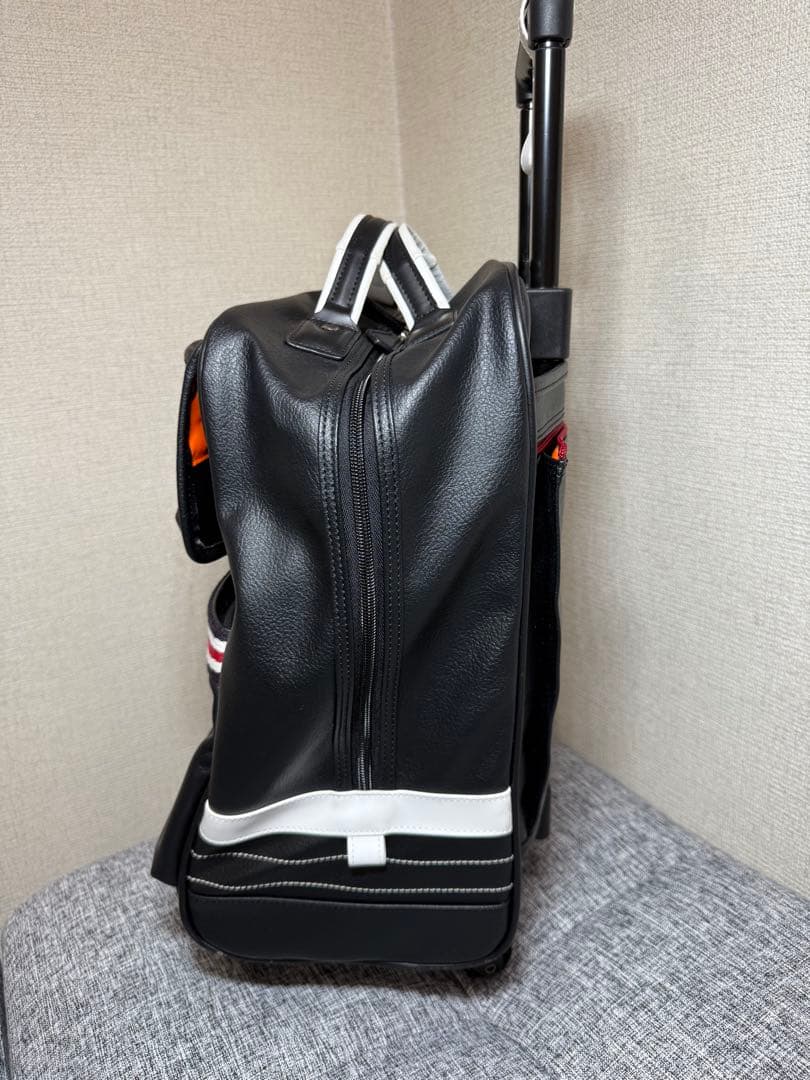 希少✨ カステルバジャック 鍵付き レザー キャリーケースブラック