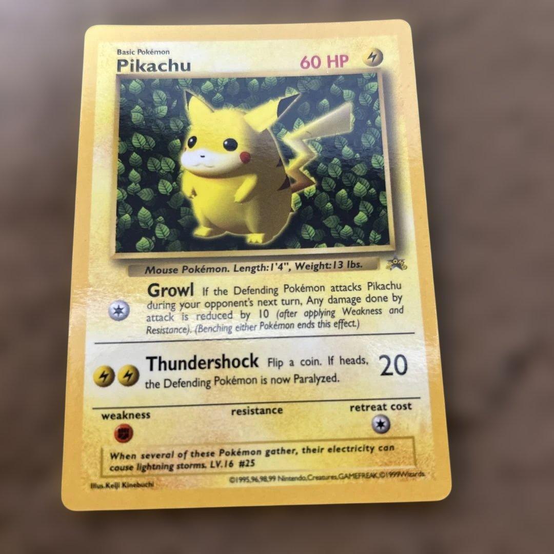 英語版　Pikachu ピカチュウ　60HP コロコロ　プロモ