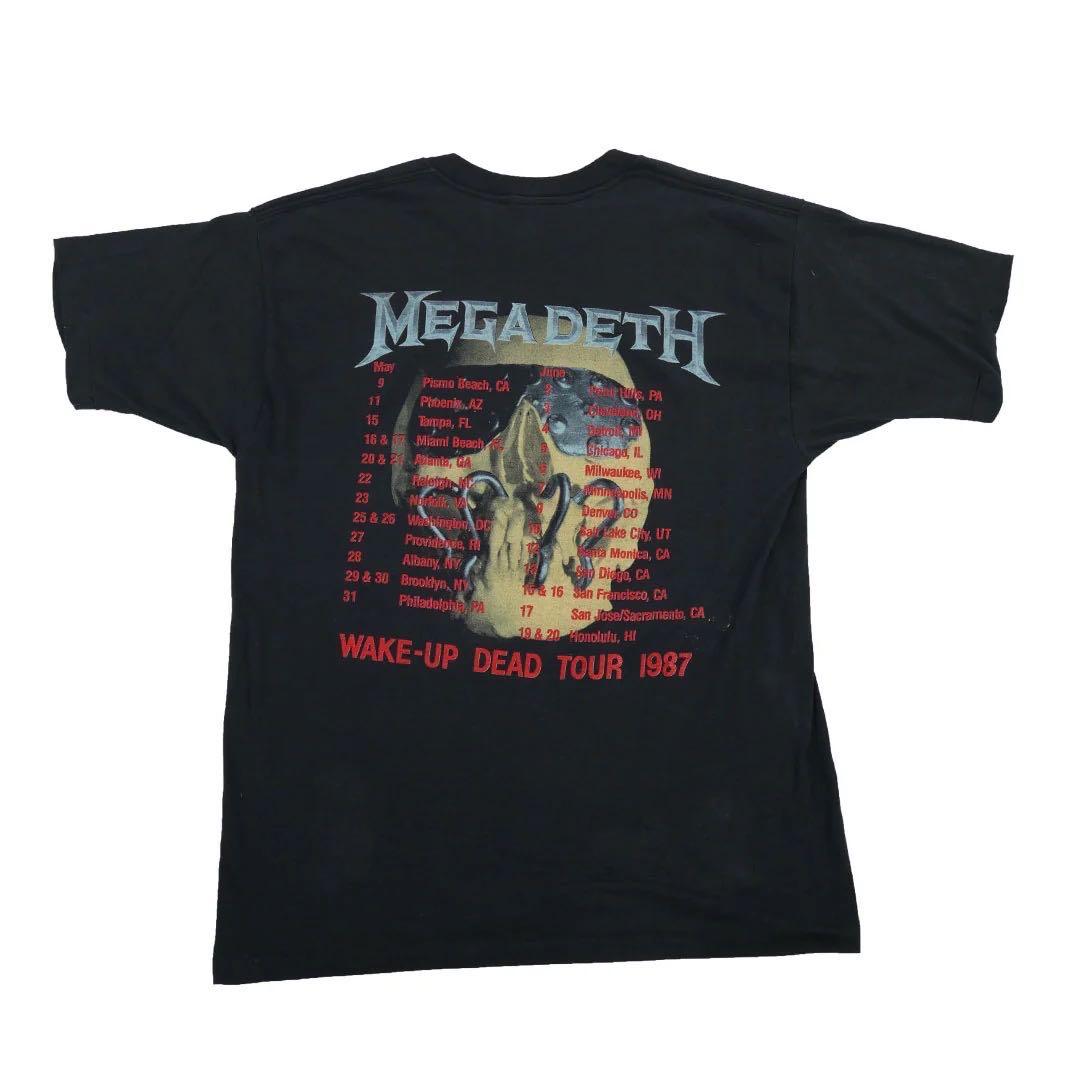 Mega Death Wake-Up Dead Tour 1987s Tee