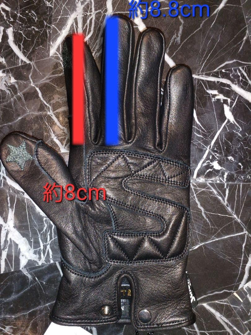 Schott（ショット）レザー(牛)グローブ スマホ対応 手袋 サイズM