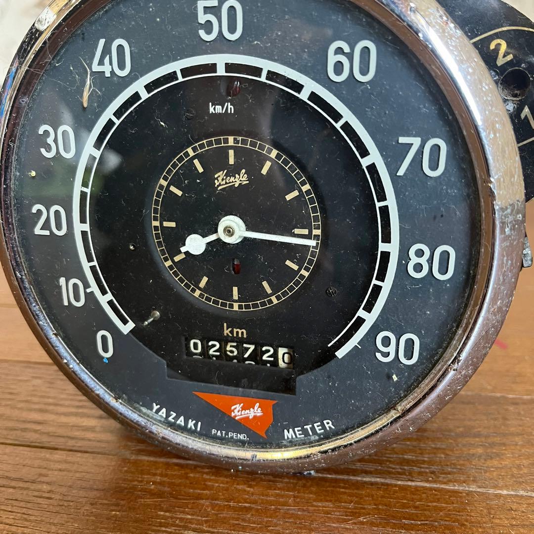 アンティーク】ジャンク品 鉄道部品 スピードメーター 速度計 TCO8-7/F