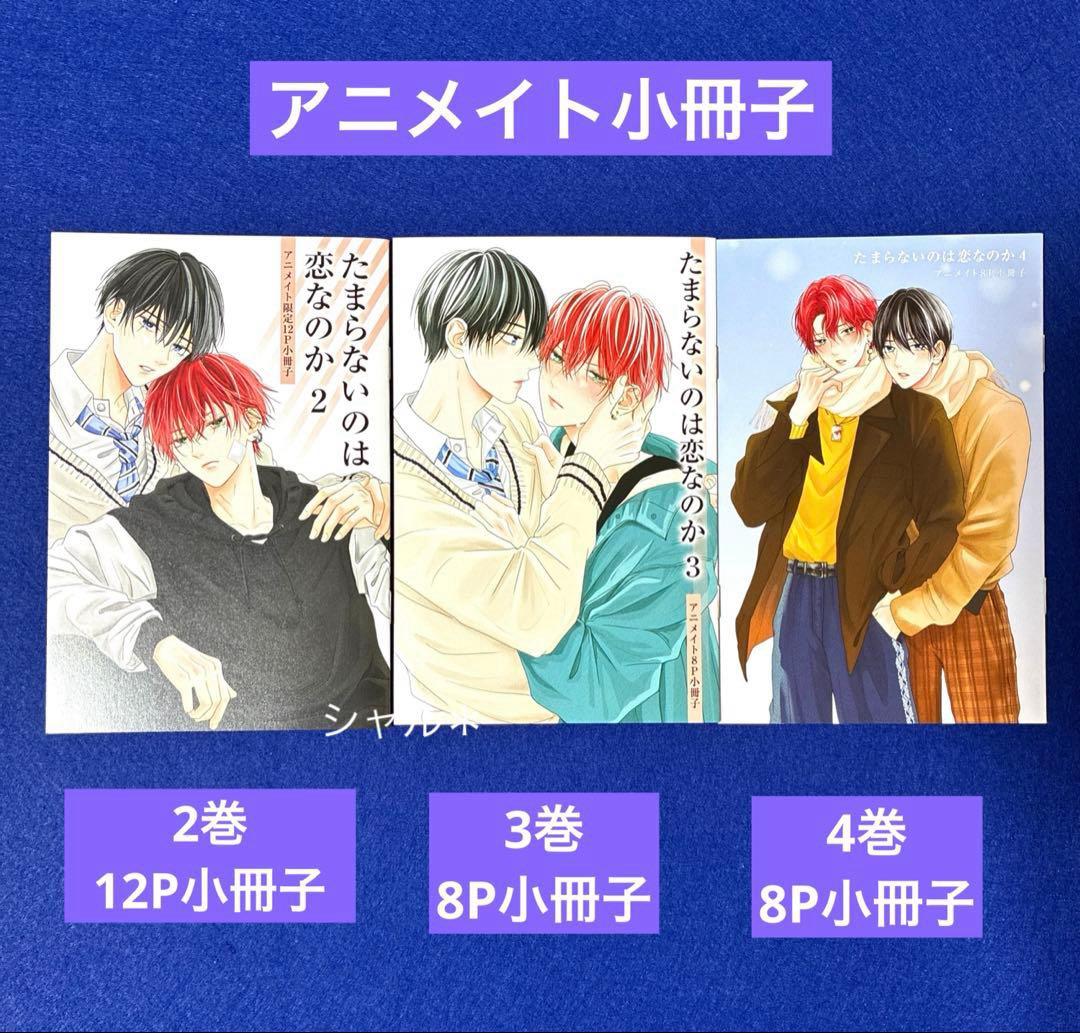 たまらないのは恋なのか 1〜5 空華みあ アニメイト小冊子付