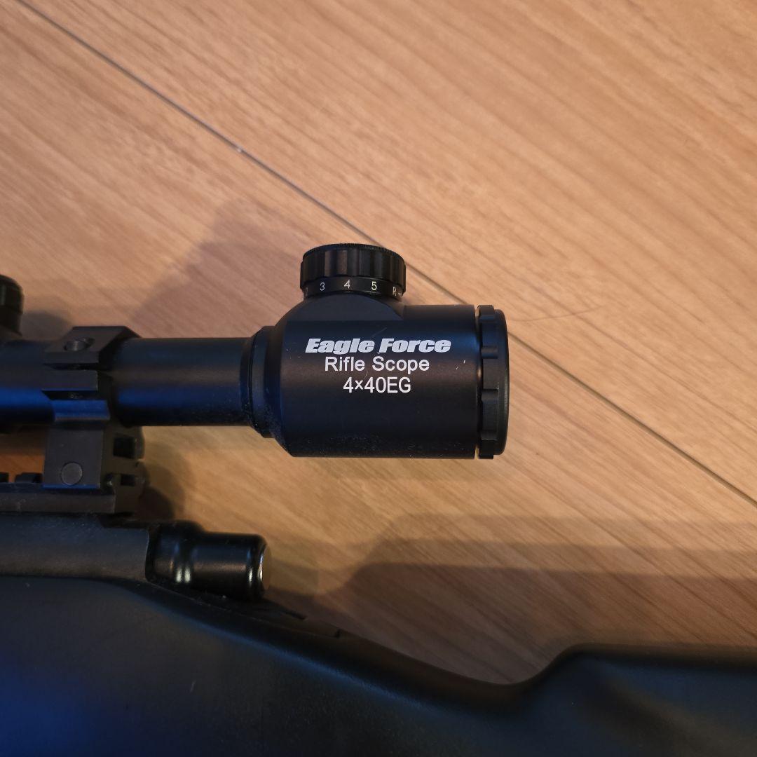 スナイパーライフル ブラック ボルトアクション